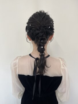 ヘアセットサロン クリアリティ(clarity) あみおろしアレンジ