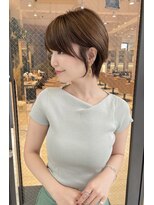 大人ショート　イルミナカラー　射場 /20代/30代/40代/表参道