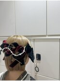 袴着付け☆卒業式ヘアアレンジ【ボブ】