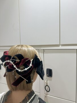 ケンジ 平塚 アネッタ(KENJE annetta) 袴着付け☆卒業式ヘアアレンジ【ボブ】