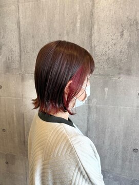 アーチ(ARCH) ピンクブラウン×チェリーピンク