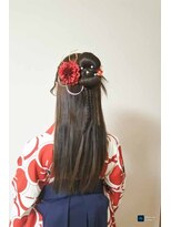 マナミメイク(manami make)&nbsp;ハーフアップ