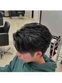 毛流れヘア