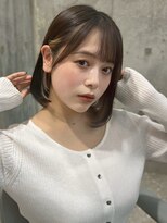ルームバイシー 新宿(Loom. by Sea)&nbsp;ワイドバング×外はねボブ[韓国/イメチェン]