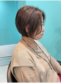 ショートボブ/大人ショート/まるみショート/20代/30代40代