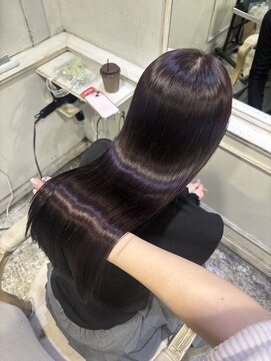 エイチ(H eitf) H【eitf】原宿.表参道/ラベンダーカラー/透明感カラー