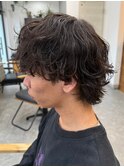 栃木メンズ波巻きスパイラルパーマシャドウパーマツイストパーマ
