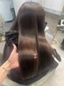 (髪質改善)縮毛矯正+カット+3stepトリートメント