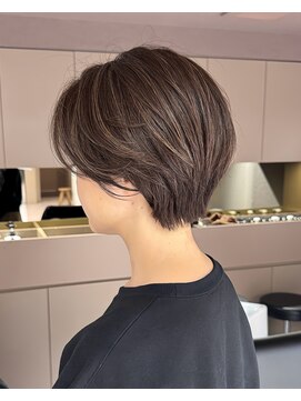 メゾンマイル 恵比寿(maison mile) ハイライトカラー/ブラウン/レイヤーカット/白髪ぼかし/恵比寿駅