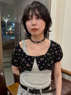 ヘアーアンドスパ フェリーチェ ミチ 野田屋町店(HAIR&SPA felice MICHI) 【feliceMICHI 別曽 遥也】レイヤーカット ボブウルフ 20代