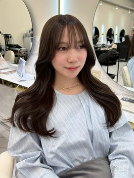 ザシェノンウメダ(THA CHAINON UMEDA) 心斎橋/着物ヘア/大人ガーリー/ダークアッシュ/似合わせカット