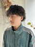 『大人な雰囲気』メンズ似合わせカット+ニュアンスパーマ¥12,900→¥11,500