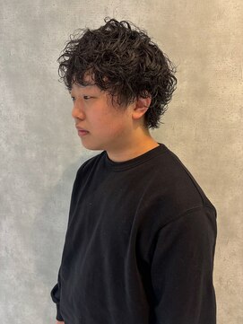メンズサロン ルーブ 新潟(メンズサロンLOOB) メンズツーブロックメンズパーマ波巻きツイストスパイラル