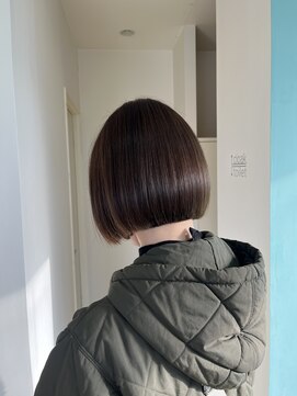 サラ 新宮店(SARA) 【新宮 古賀 東区】大人ボブ／赤み消しカラー／グレージュカラー