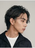 大阪梅田フェザーショートルーズショートセンターパートゆるめ