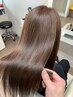 【小田限定髪質改善】カット+メテオイルミナカラーライト+VKプレミアムTR