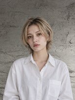 吉 船橋(kici)&nbsp;船橋/ベージュブロンド/レイヤーボブ