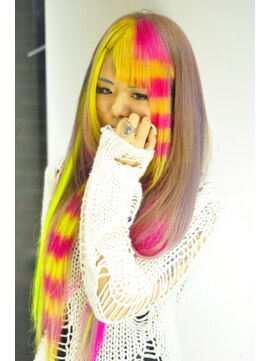 ソレイジュ(soleige) シマシマピンキーイエロー