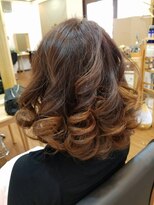 ワフトクラフト(waft craft)&nbsp;大人可愛いパーマスタイル