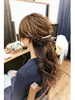 マチュレ 上野店(Mature)&nbsp;【ヘアセット専門店Mature】ハーフアップアレンジ