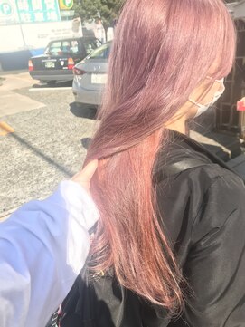 ミュー(Mu) pail pink×salmon pink