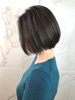 アヴァンス 広島本通店(AVANCE.)&nbsp;ミニマムグラデーションボブ×ダークブラウンカラー