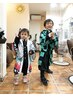 U24学割　小学生カット　￥3080 幼児　￥2750