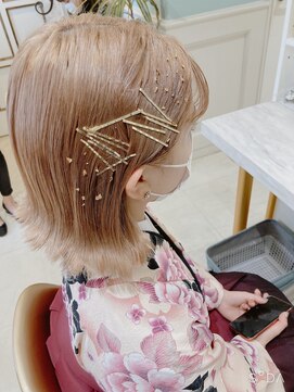 セットサロン マオ(MAO) MAO ゴールドピンアレンジ