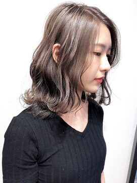 セシルヘアー(CECIL hair) CECIL 下北沢 韓国風ハイライト×ベージュカラー