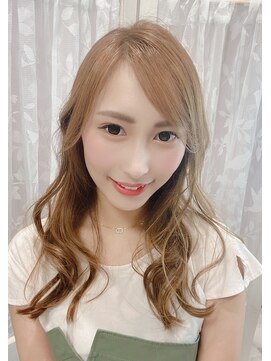 エフエフヘアー(ff hair) マロンベージュ×レイヤーロング