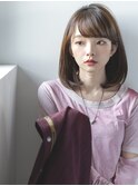 【emu井上信洋】抜け感メルティーカラーミディアムボブ/20代30代