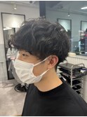 癖を活かしたメンズカット