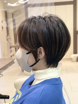 アッシュ 大泉学園店(Ash) 【絶壁解消】前髪なし大人可愛いショート