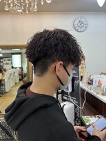 コーボ 柏(COVO) Vマッシュツイストスパイラルパーマ