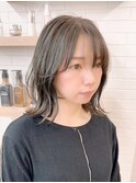 韓国前髪顔周り×美髪レイヤー[横浜/縮毛矯正/前髪縮毛矯正]