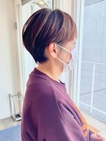 ロンドエニカ 大宮(Lond enika)&nbsp;切りっぱなしボブエアリーロング美髪ピンクブラウン[大宮]