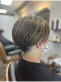 襟足すっきりメンズマッシュ