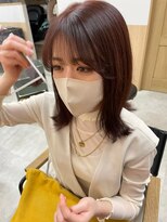 エニ 自由が丘(ENi)&nbsp;マチルダボブ/ピンクベージュ/インナーグレージュ[自由が丘駅]