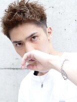 エリマバイフィフス 調布(elima by fifth)&nbsp;スパイキーショートツーブロック刈り上げメンズカットメンズヘア