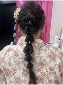 浴衣ヘアセット