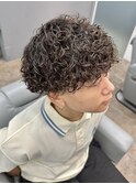 ☆アメカジストリートツーブロ刈り上げスパイラルプードルパーマ