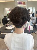 ショート×パーマ