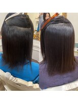 カシュカシュ(cache cache) 縮毛矯正　美髪ストレート　二子玉川　用賀