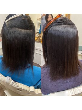 カシュカシュ(cache cache) 縮毛矯正　美髪ストレート　二子玉川　用賀