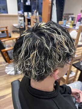 スウェル 津田沼店(Swell) 波巻きスパイラルパーマ[津田沼駅/Men's/メンズカット/パーマ]