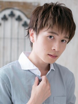 グルーミングサロン バーバー キャッスル 北浦和西口(Grooming salon Barber Castle) 王道ナチュラルアースカラー束感メンズカットY北浦和