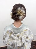 【MASAYA】成人ヘア×ヘアアレンジ×シニヨンスタイル