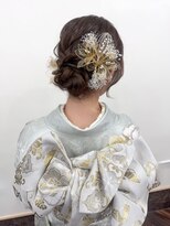 オル(Olu)&nbsp;【MASAYA】成人ヘア×ヘアアレンジ×シニヨンスタイル