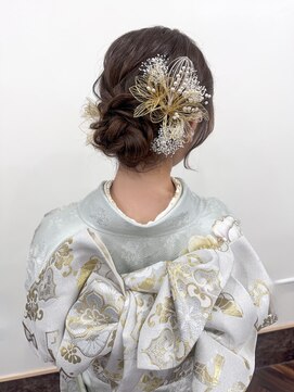 オル(Olu) 【MASAYA】成人ヘア×ヘアアレンジ×シニヨンスタイル