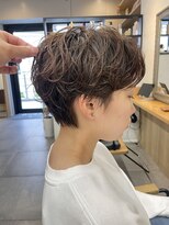 サンド 表参道(sand)&nbsp;ショートボブパーマ20代30代40代ショートパーマショート